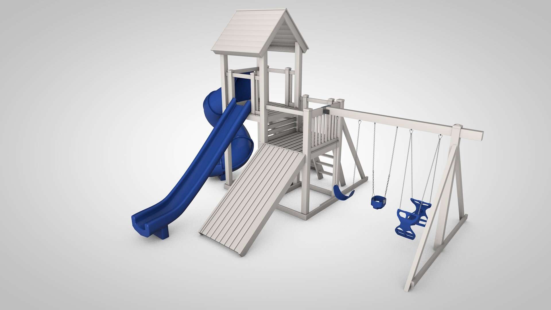 The Castle - Backyard Swing Set - Image 20