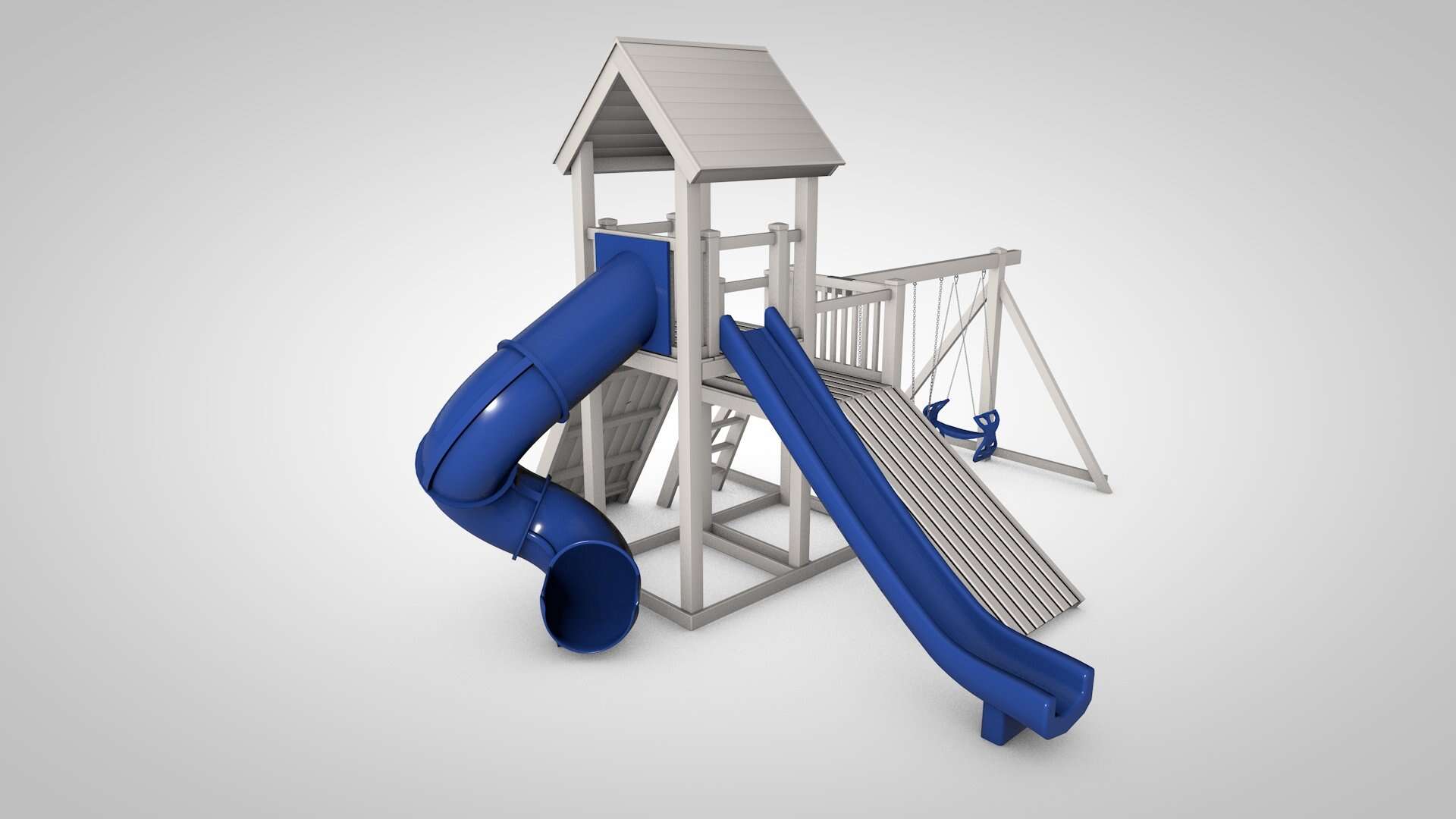 The Castle - Backyard Swing Set - Image 13