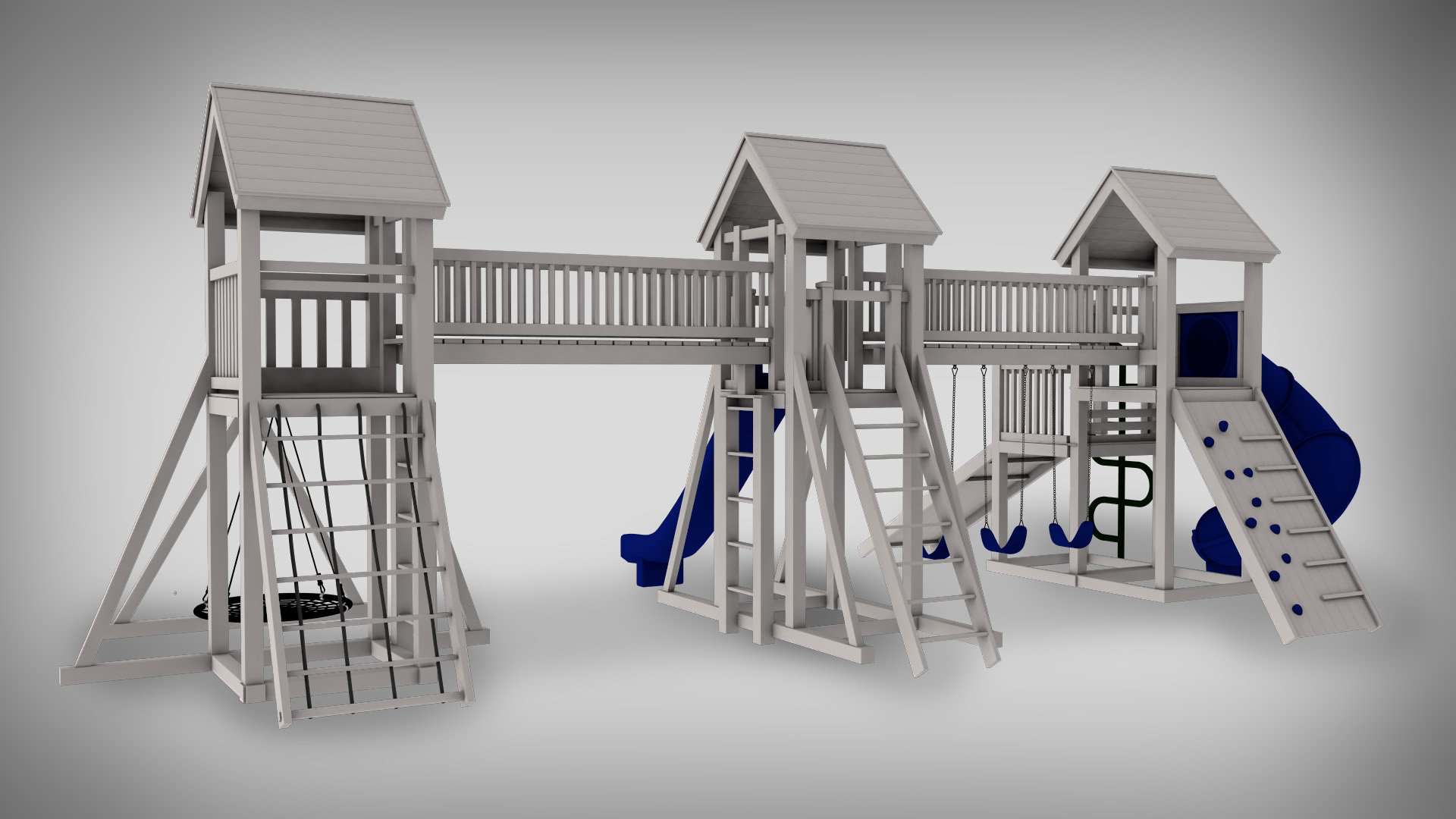 The Citadel - Backyard Swing Set - Image 10