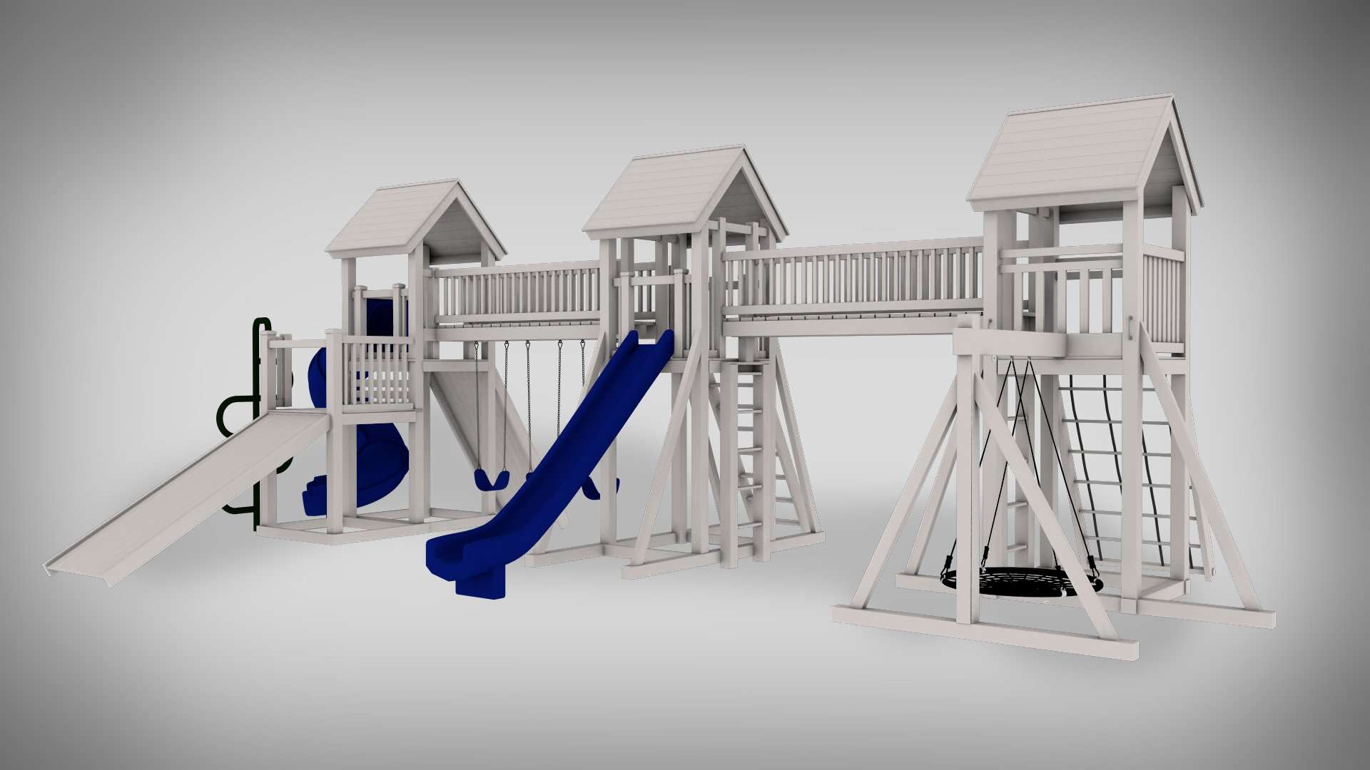 The Citadel - Backyard Swing Set - Image 9